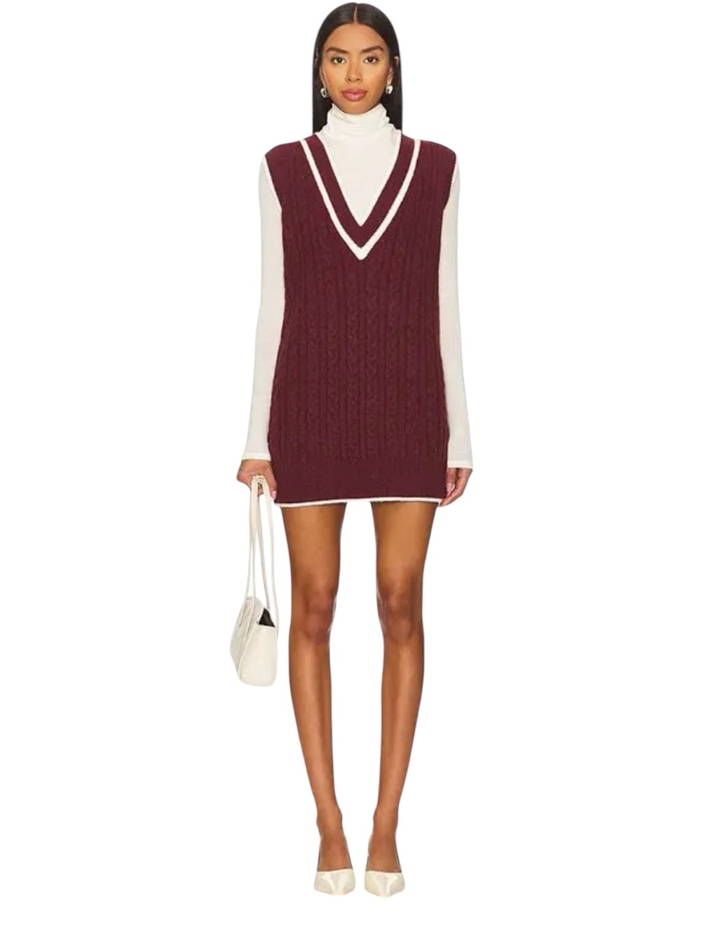 New Amanda Uprichard Cambridge Sweater Vest Dress in size small